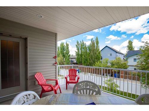 107 Wyndham Crescent, Red Deer, AB - Outdoor With Deck Patio Veranda With Exterior