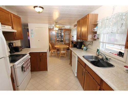 60 Norby Crescent, Red Deer, AB - Indoor Photo Showing Kitchen With Double Sink