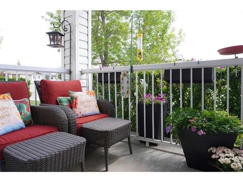 16B-32 Daines Avenue, Red Deer, AB - Outdoor With Deck Patio Veranda With Exterior