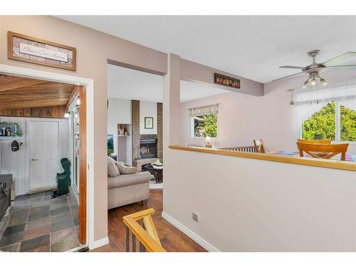 20 Hill Crescent, Red Deer, AB - Indoor With Fireplace