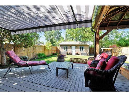 5012 38 Street, Sylvan Lake, AB - Outdoor With Deck Patio Veranda With Exterior