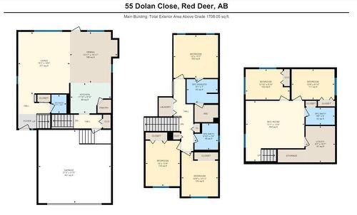 55 Dolan Close, Red Deer, AB - Indoor Photo Showing Bedroom