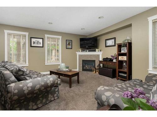 5606 28A Avenue, Camrose, AB - Indoor With Fireplace