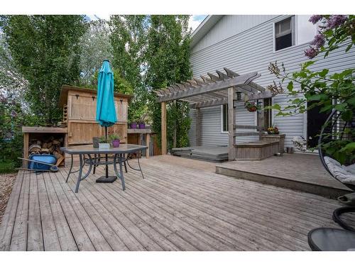 5606 28A Avenue, Camrose, AB - Outdoor With Deck Patio Veranda With Exterior