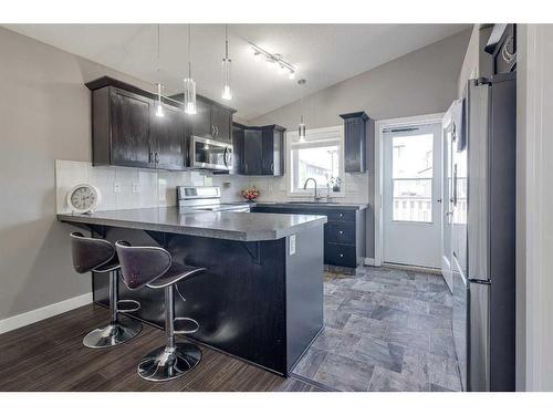 66 Trimble Close, Red Deer, AB - Indoor Photo Showing Kitchen With Upgraded Kitchen