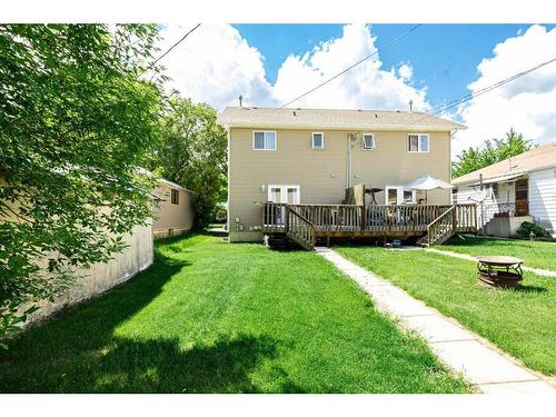 5217 52 Street, Lacombe, AB - Outdoor With Deck Patio Veranda With Exterior