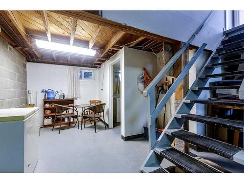 18 Poplar Crescent, Springbrook, AB - Indoor Photo Showing Basement