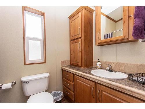5027-25054 South Pine Lake Road, Rural Red Deer County, AB - Indoor Photo Showing Bathroom