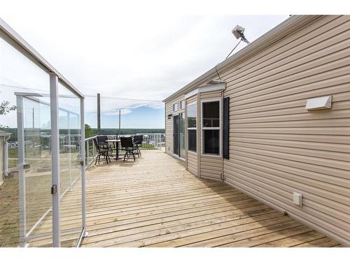 5027-25054 South Pine Lake Road, Rural Red Deer County, AB - Outdoor With Deck Patio Veranda With Exterior