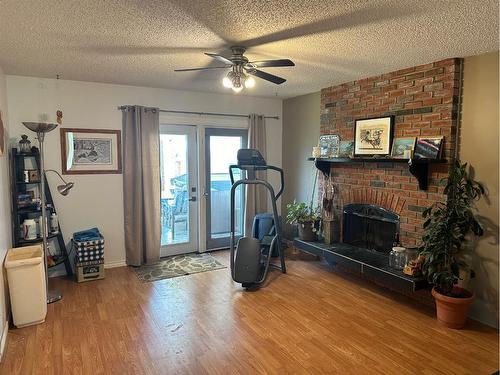 1205 1 Street Ne, Three Hills, AB - Indoor With Fireplace