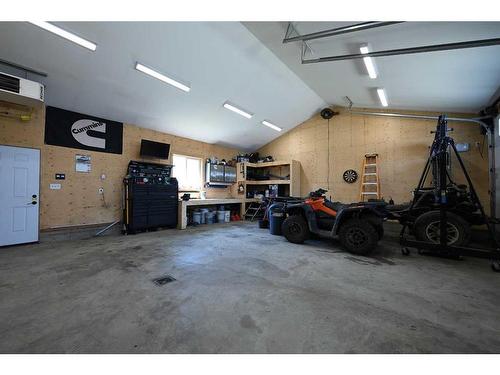 30 Crossley Street, Red Deer, AB - Indoor Photo Showing Garage
