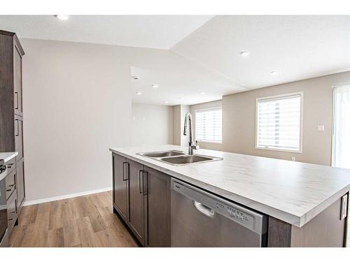 116 Golden Crescent, Red Deer, AB - Indoor Photo Showing Kitchen With Double Sink