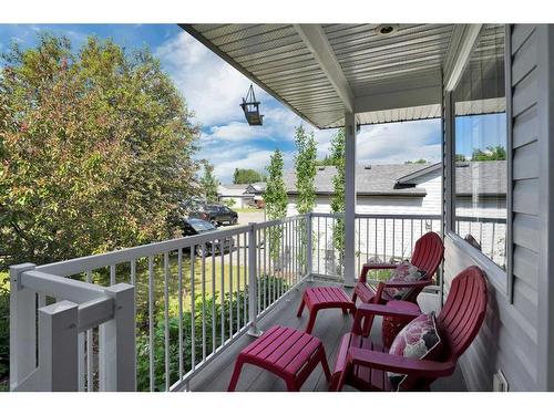 46 Westwood Crescent, Sylvan Lake, AB - Outdoor With Deck Patio Veranda With Exterior