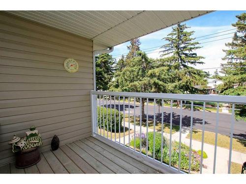 4631 48 Street, Red Deer, AB - Outdoor With Deck Patio Veranda With Exterior