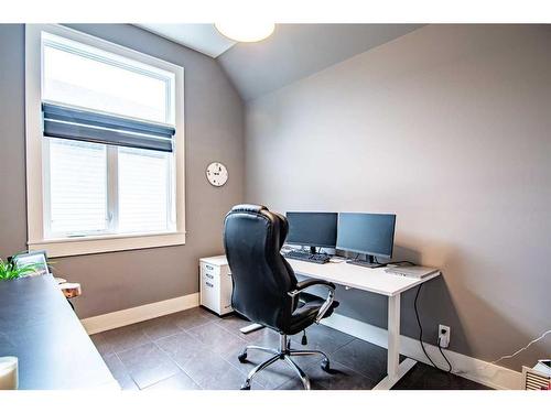 115 Issard Close, Red Deer, AB - Indoor Photo Showing Office