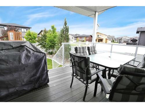 33 Lundberg Crescent, Red Deer, AB - Outdoor With Deck Patio Veranda With Exterior