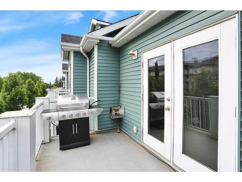 203-5220 50A Avenue, Sylvan Lake, AB - Outdoor With Deck Patio Veranda With Exterior