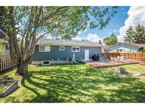 5 Mccune Avenue, Red Deer, AB - Outdoor With Deck Patio Veranda With Backyard With Exterior