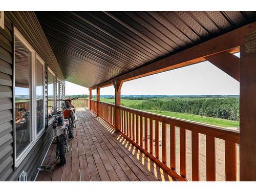 23307 394 Township Ne, Rural Lacombe County, AB - Outdoor With Deck Patio Veranda With Exterior