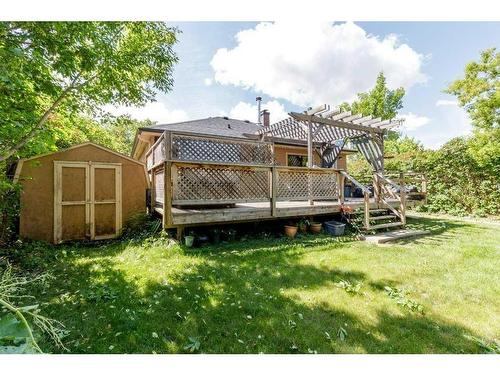 4328 37 Street, Red Deer, AB - Outdoor With Deck Patio Veranda