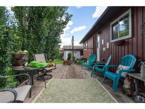 4810 55 Avenue, Camrose, AB - Outdoor With Deck Patio Veranda With Exterior