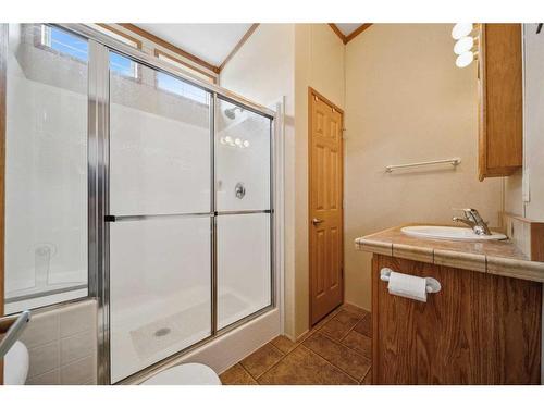 3025-25074 South Pine Lake Road, Rural Red Deer County, AB - Indoor Photo Showing Bathroom