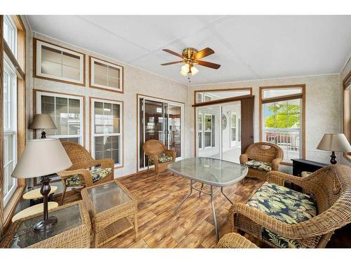 3025-25074 South Pine Lake Road, Rural Red Deer County, AB - Indoor Photo Showing Living Room