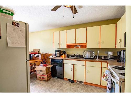 125 Chappel Drive, Red Deer, AB - Indoor Photo Showing Kitchen With Double Sink