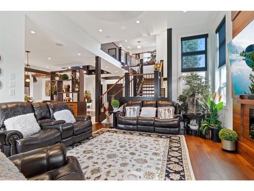 57 Lazaro Close, Red Deer, AB - Indoor Photo Showing Living Room