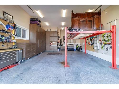 57 Lazaro Close, Red Deer, AB - Indoor Photo Showing Garage