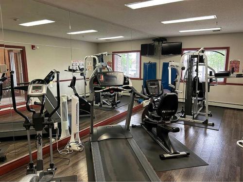 122-18 Averill Street, Red Deer, AB - Indoor Photo Showing Gym Room