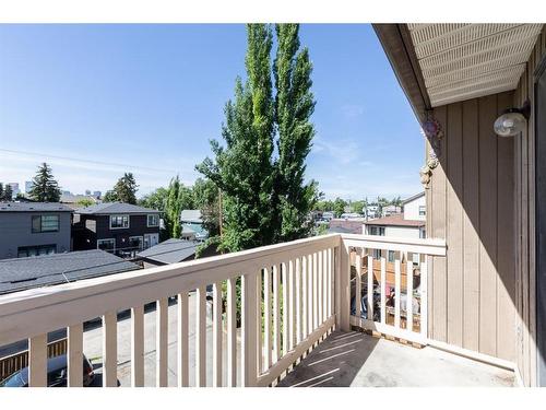 302-123 22 Avenue Ne, Calgary, AB - Outdoor With Deck Patio Veranda With Exterior