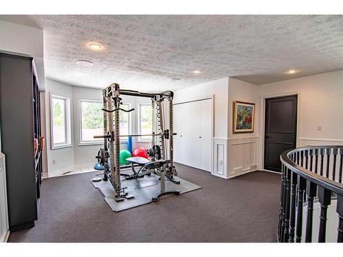 42 Flagstaff Close, Red Deer, AB - Indoor Photo Showing Gym Room