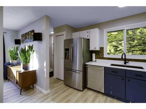 11 Glenbrook Place, Cochrane, AB - Indoor Photo Showing Kitchen With Double Sink