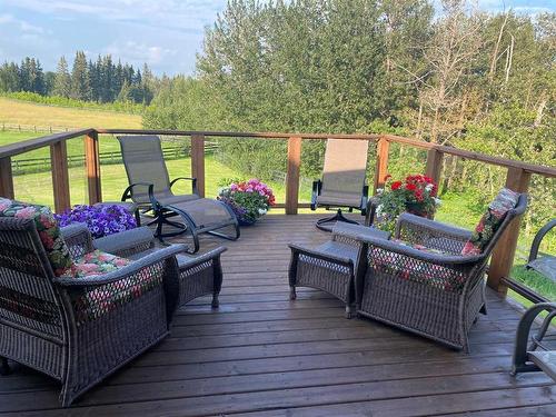 34202 Range Road 13, Rural Red Deer County, AB - Outdoor With Deck Patio Veranda With Exterior