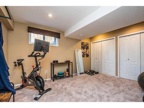 195 Lindsay Avenue, Red Deer, AB - Indoor Photo Showing Gym Room