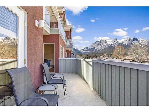 313-1151 Sidney Street, Canmore, AB - Outdoor With Balcony With Exterior