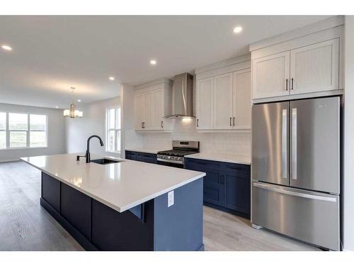 26 Edith Green Nw, Calgary, AB - Indoor Photo Showing Kitchen With Upgraded Kitchen