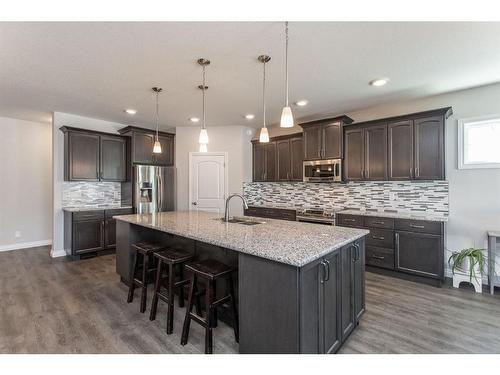 2 Traynor Close, Red Deer, AB - Indoor Photo Showing Kitchen With Upgraded Kitchen