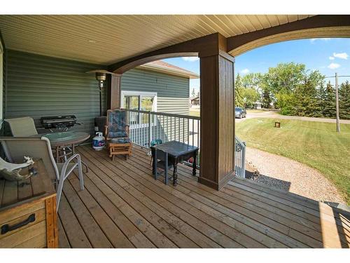 4116 50 Street, Stettler, AB - Outdoor With Deck Patio Veranda With Exterior