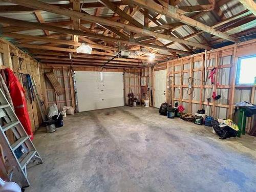 5215 54Th Ave, Bashaw, AB - Indoor Photo Showing Garage