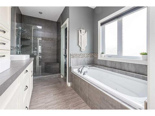 57 Garrison Circle, Red Deer, AB - Indoor Photo Showing Bathroom