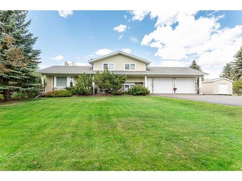 184 28342 Township Road 384, Rural Red Deer County, AB - Outdoor With Deck Patio Veranda With Facade