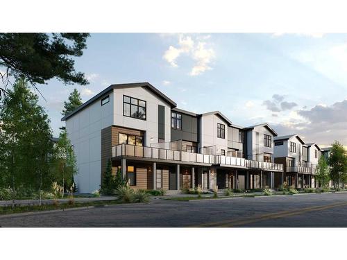 303-8235 8 Avenue Sw, Calgary, AB - Outdoor With Balcony