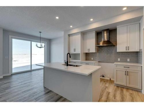 342 Sora Way Se, Calgary, AB - Indoor Photo Showing Kitchen