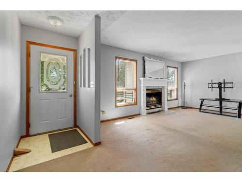 4512 43 Street, Sylvan Lake, AB - Indoor With Fireplace