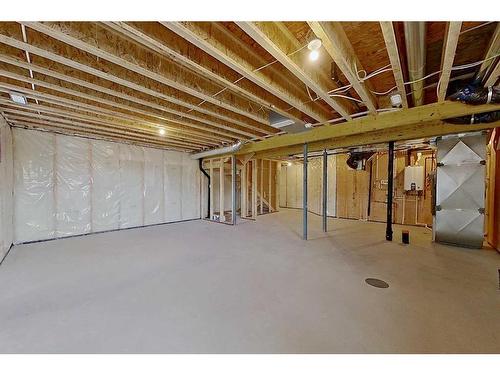 74 Palmer Circle, Blackfalds, AB - Indoor Photo Showing Basement