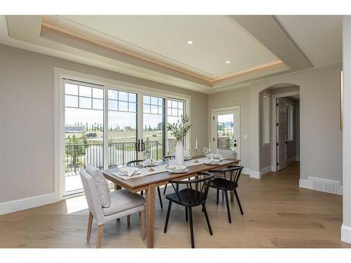 7 Songbird Green, Sylvan Lake, AB - Indoor Photo Showing Dining Room