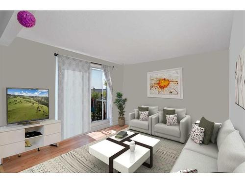 4932 48 Street, Rocky Mountain House, AB - Indoor Photo Showing Living Room