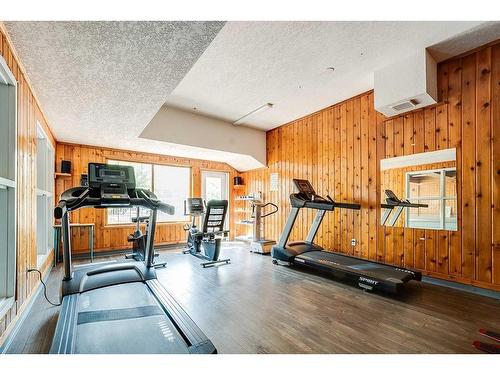 130-4805 45 Street, Red Deer, AB - Indoor Photo Showing Gym Room